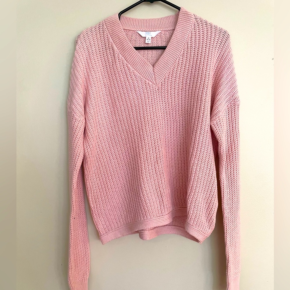 Juniors Pink Sweater